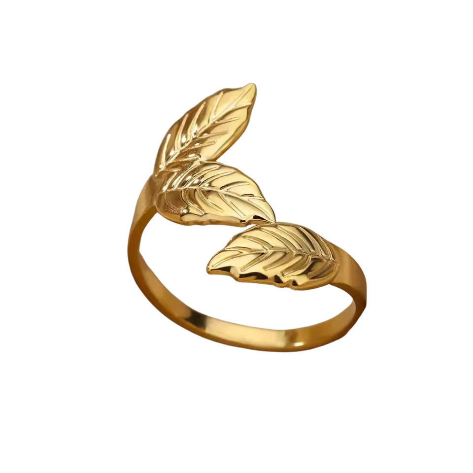 Florale Ajustable couleur or