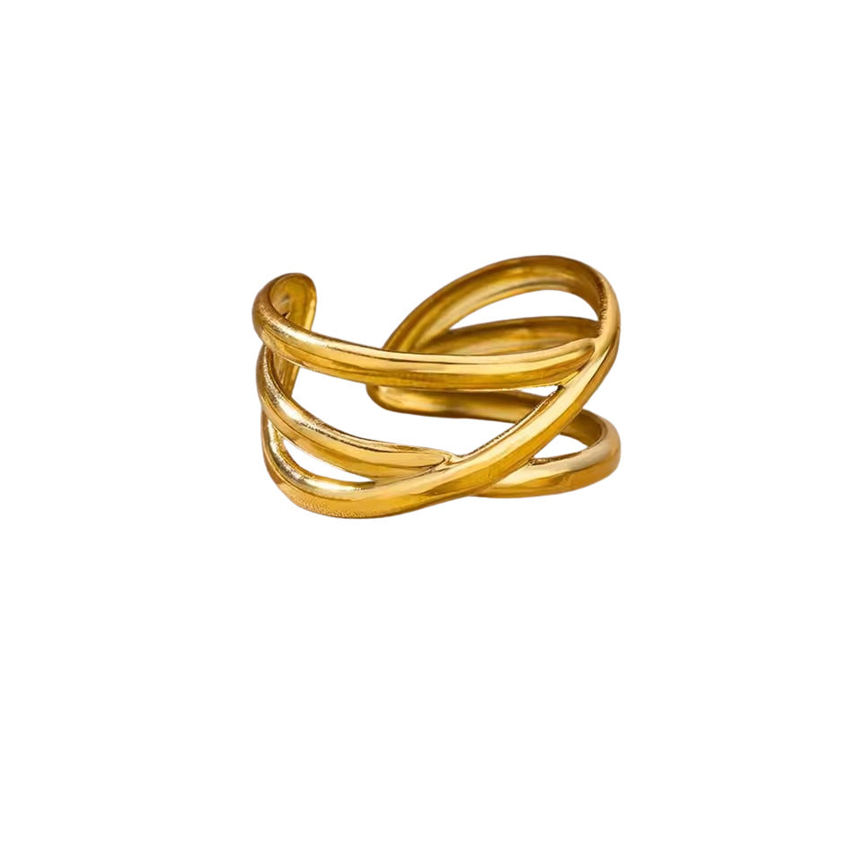 Serpentine Ajustable couleur or