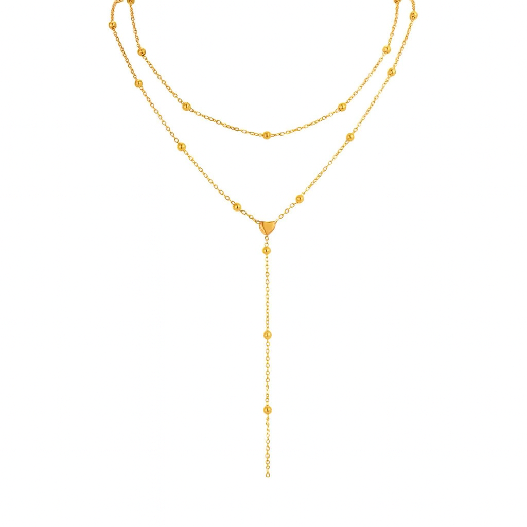 Collier Sautoir Coeur
