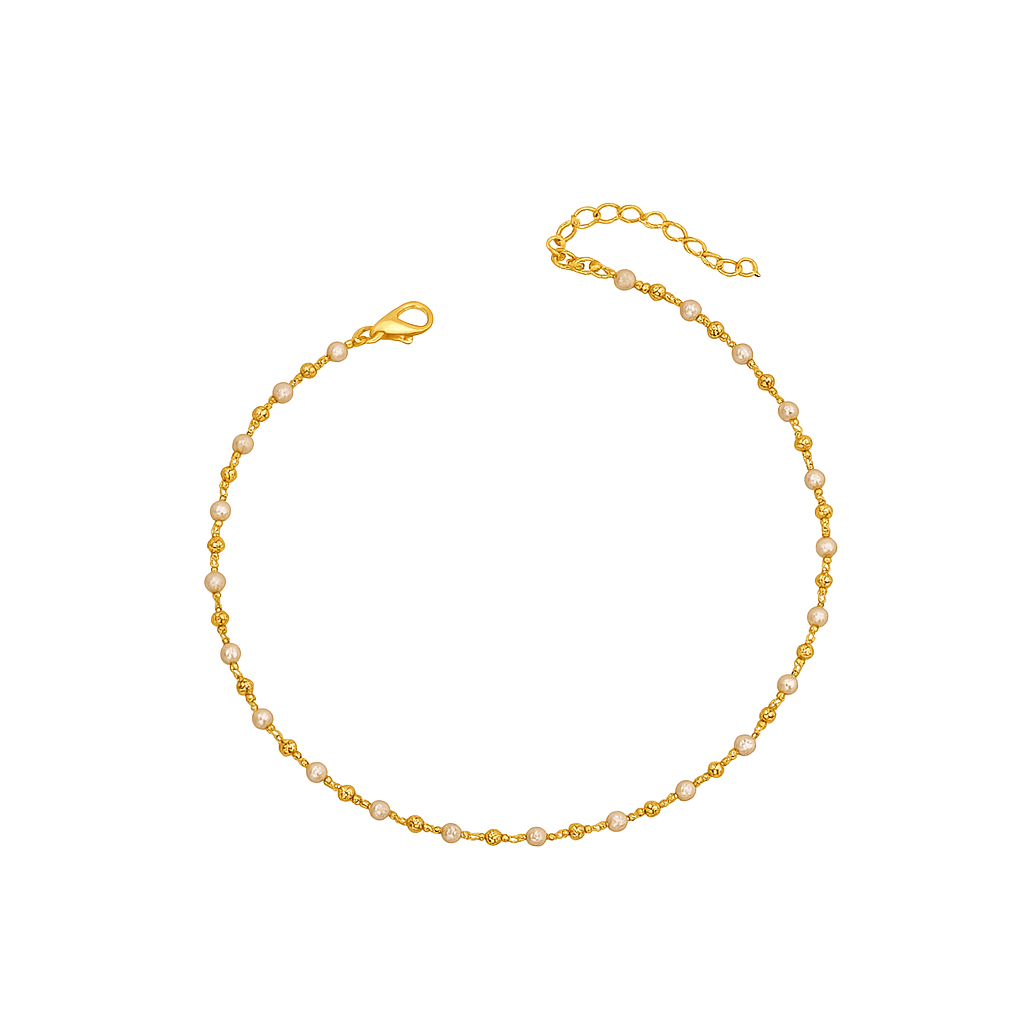 Bracelet Cheville Perlée